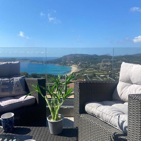 Haut De Villa - Vue Mer Avec Coucher De Soleil การ์แฌส ภายนอก รูปภาพ
