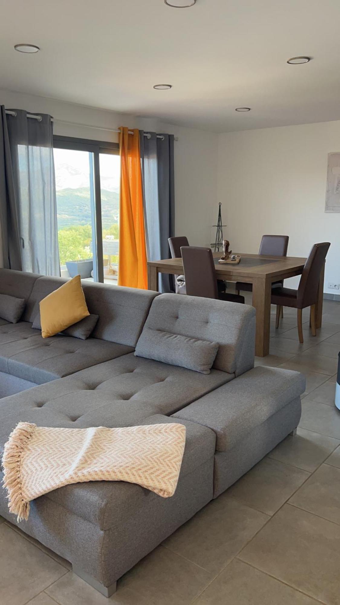 Haut De Villa - Vue Mer Avec Coucher De Soleil การ์แฌส ภายนอก รูปภาพ